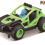 Polistil Desert Rally groen autootje 1:43