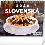 Bureaukalender Slowaakse keuken 2026