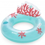 Opblaasbare ring met rugleuning Bestway Coral Bliss
