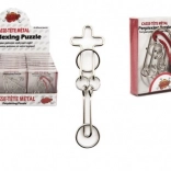 Metalen draaddoolhof – moeilijkheidsgraad 3 (mix motieven)