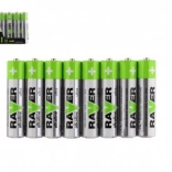 Alkalische AAA-batterijen 1,5 V – 8 stuks RAVER