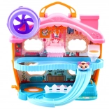 Interactief hamsterhuisje met glijbaan