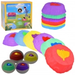 Verlichte sensorische route - stenen voor evenwichtstraining