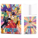 One Piece schrift A5 Egg Head Spectrum