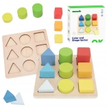 Tooky Toy educatieve puzzel – geometrische vormen