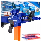 Automatisch kinderspeelgoedgeweer BLAZE STORM met 20 foam pijltjes en vizier