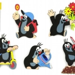 Schuimdecoratie Mol en taart