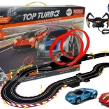 Racebaan TOP TURBO met twee auto's en controllers