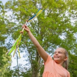 Twirlingstok voor kinderen 45,5 cm