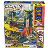 Teamsterz drie verdiepingen tellende garage met auto's