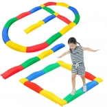 Sensorische balansbaan 16 platen met anti-slip matten