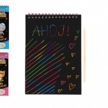 Krasblok kleurig 10 vellen