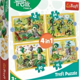 Puzzel Treflíci: Plezier 4-in-1