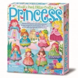 Creatieve set sprankelende prinses