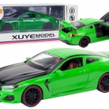 Sportauto 1:24 met wrijvingsaandrijving en openende onderdelen