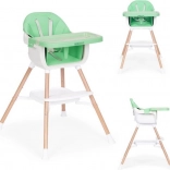 Kinderstoel 2-in-1, groen, ECOTOYS