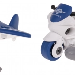 Demontabele Set Vliegtuig en Motorfiets