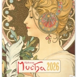 Muurkalender Alfons Mucha 2026
