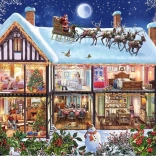 Ravensburger puzzel Kerstmis thuis 100 stukjes