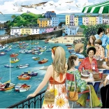 Puzzel Diner in Tenby 1000 stukjes