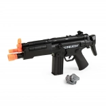 Politie plastic machinegeweer met geluid