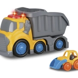 Kiddy kiepwagen met effecten 19,5 cm en bulldozer 8 cm