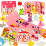 Roze Montessori sensorische rugzak