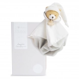 Doudou cadeauset pluchen teddybeer 25 cm