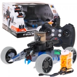 RC-crawler met schietfunctie voor kinderen 5+ met lasergericht en 150 munitie