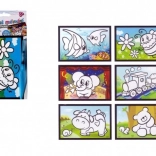 Magisch schilderen met water – set met afbeelding en penseel