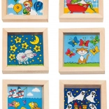 Houten zakspelletje Kogel in het gaatje van GOKI