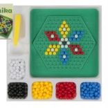 Mozaïek met bolletjes en pincet klein, 250 stuks