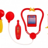 Kinder doktersset met stethoscoop en dokterskoffer