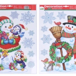 Raamdecoratie Kerst 41 × 29 cm