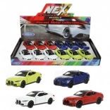 Metalen modelauto Welly BMW M4 12 cm met terugtrekmotor