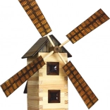 Houten lijmmodelbouwset Walachia windmolen 1:32
