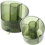 Organizer voor schrijfwaren doorschijnend groen