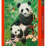 Puzzel 1000 stukjes CASTORLAND Panda Brunch