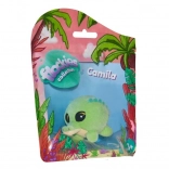 Groene pluchen krokodillenspeeltje Flockies