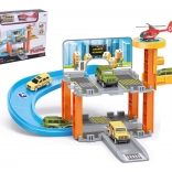 Parkeerstation met garage en helihaven 34,5 × 39,5 × 20 cm