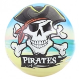 Bal met piratenmotief 23 cm