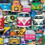 Puzzel Volkswagen Bus Funky Jam 1000 stukjes