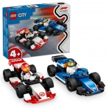 LEGO® City 60464 F1® Williams Racing en Haas F1® racewagens
