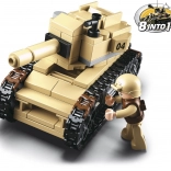 Sluban Army 8-in-1 tank – miniconstructieset