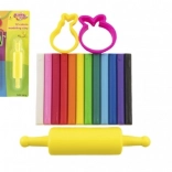 Modelína NARA creatieve set met uitsteekvormpjes en roller