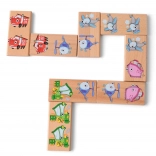 Lucy & Leo houten domino XXL - vervoersmiddelen