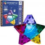 Connetix Light Star Pack magnetische bouwstukken met licht, 28 stuks