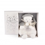 Doudou Cadeauset - Pluchen teddybeer met muts 25 cm