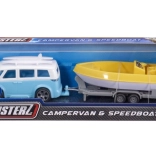 Teamsterz speelset caravan met aanhanger en boot