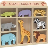 Houten safari-dierset 2Kids Toys